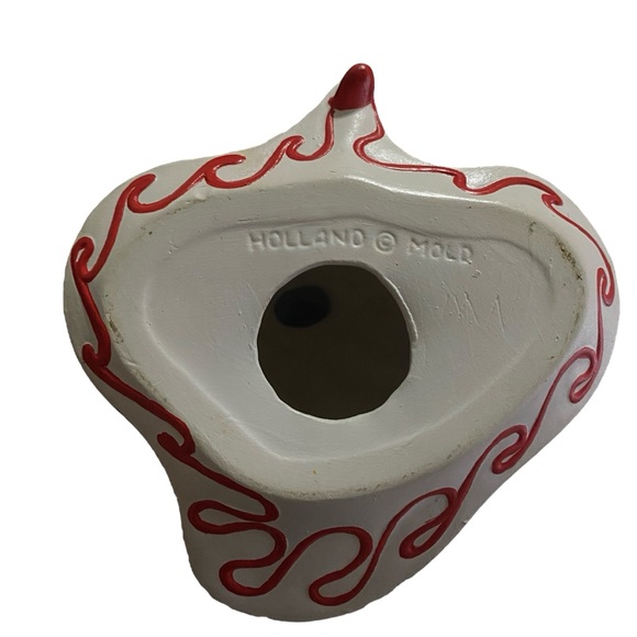 Vintage Holland Mold Scottish Celtic Lass Dancing Girl Brown Eyes Signed plaid - Picture 13 of 13